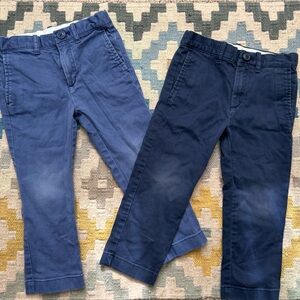🌟Crewcuts Kids Chino Stretch Set in Blue and Navy